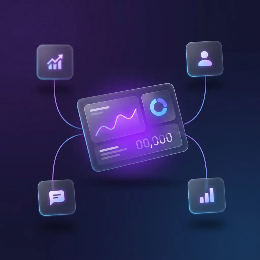 لوحة تحكم الأعمال تعرض كل مؤشراتك في مكان واحد