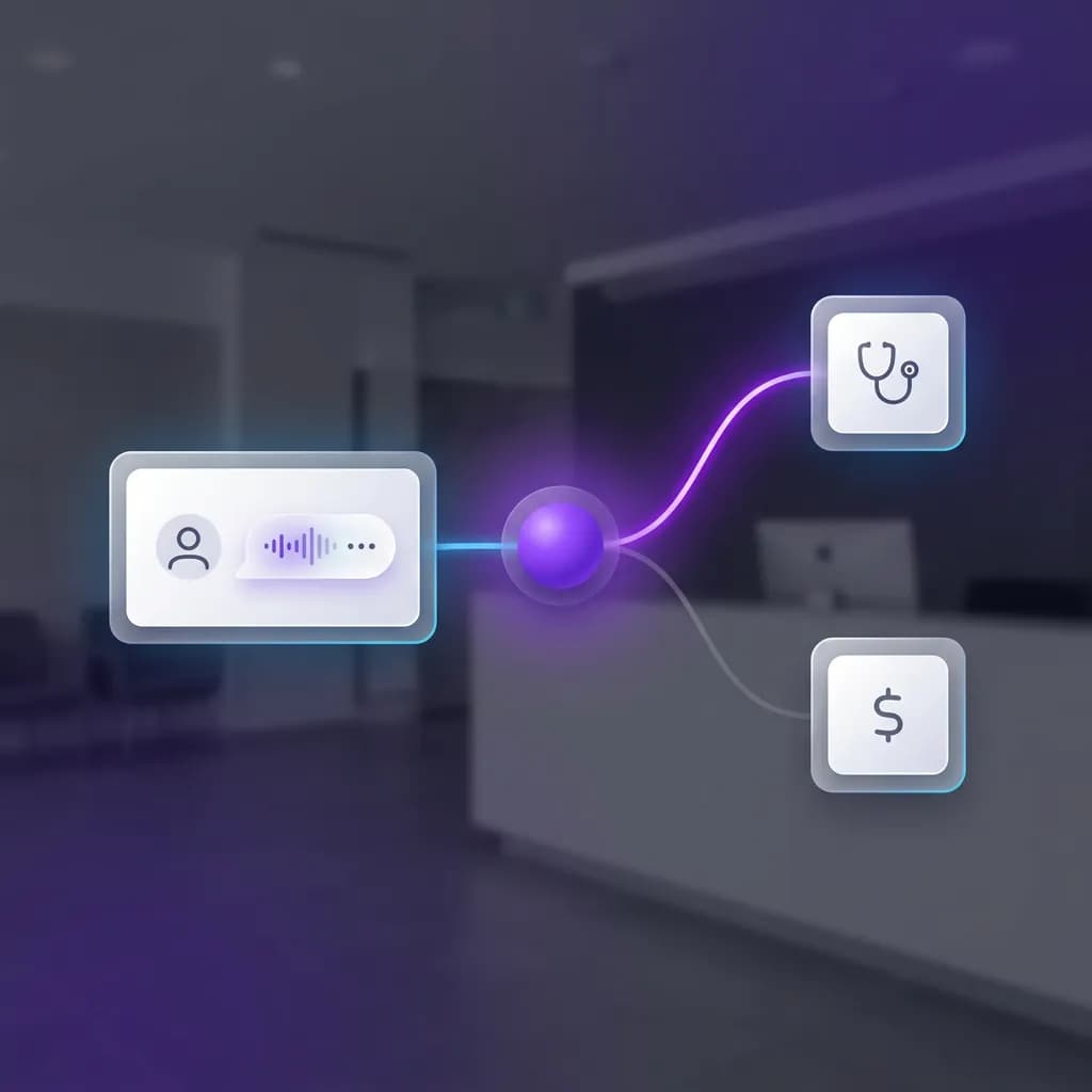 Connect front desk to care teams